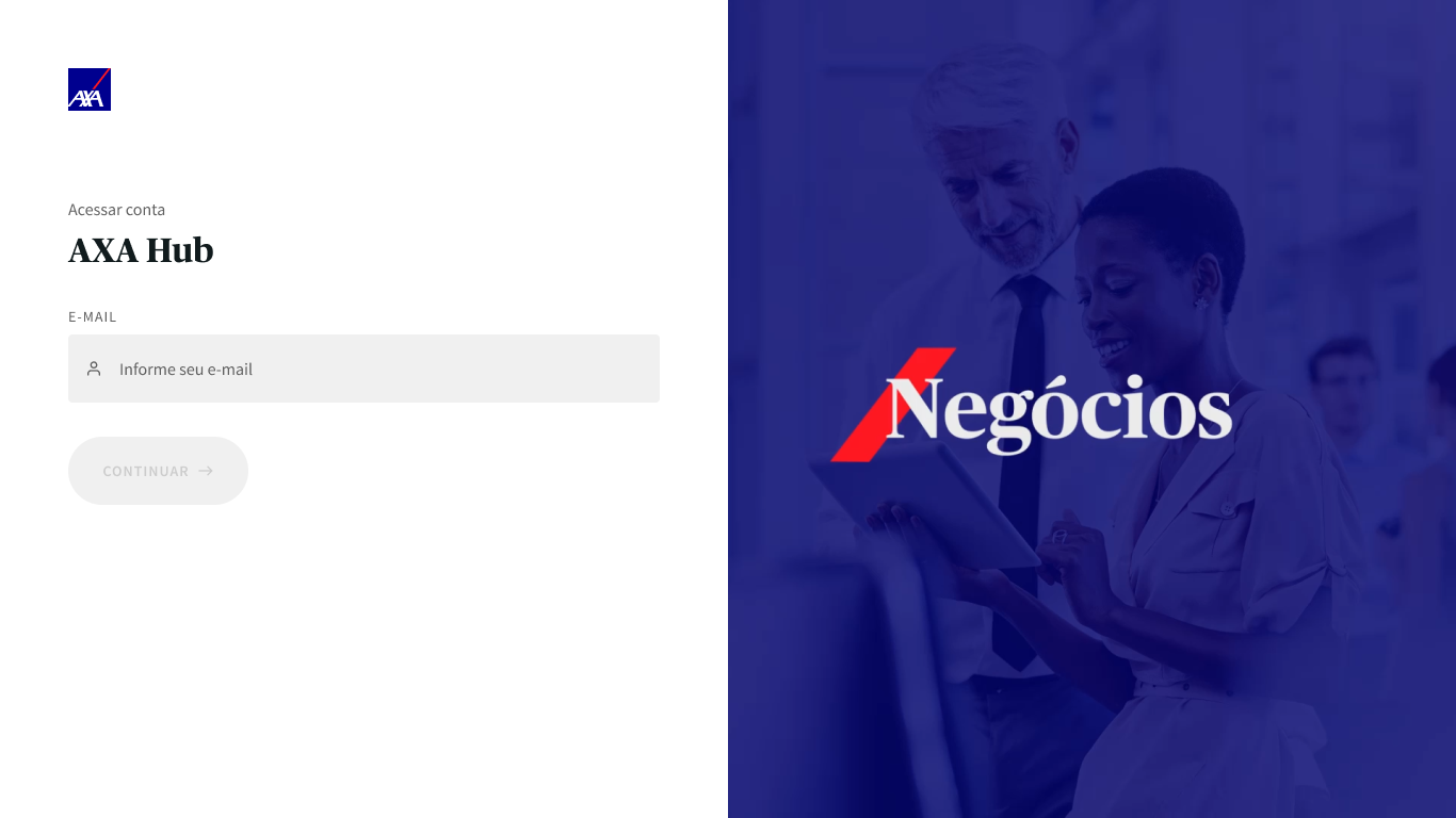 AXA Hub — login