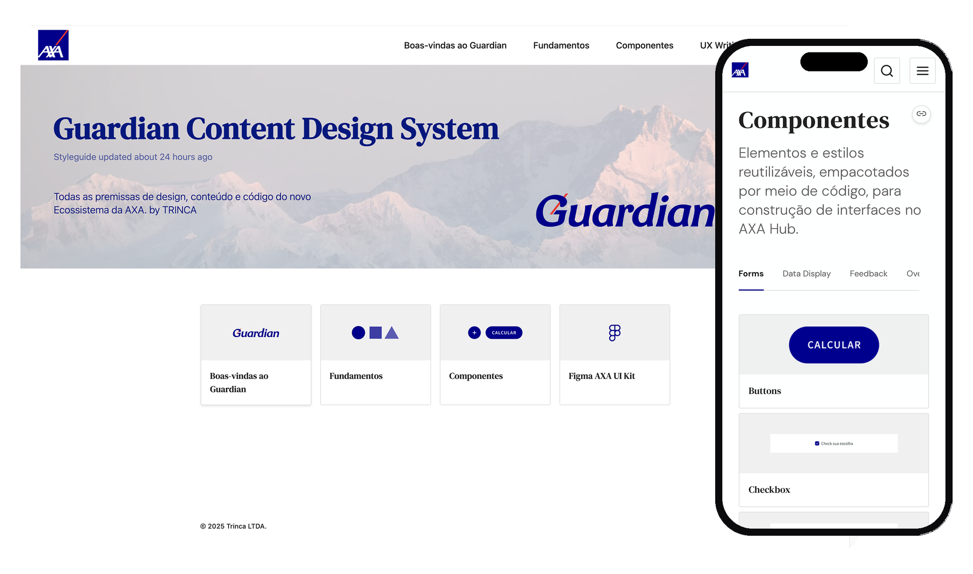 Guardian docs — desktop and mobile