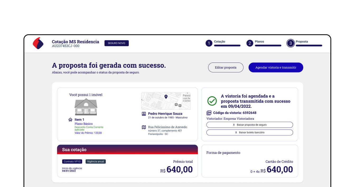 MS Auto — proposta